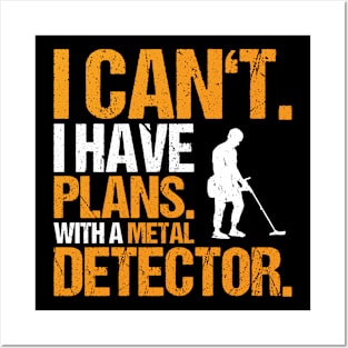 Detectorist Metal Detecting Metal Detector Posters and Art